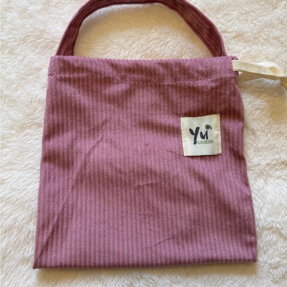 Yu Cookies Pink Small Tote Bag